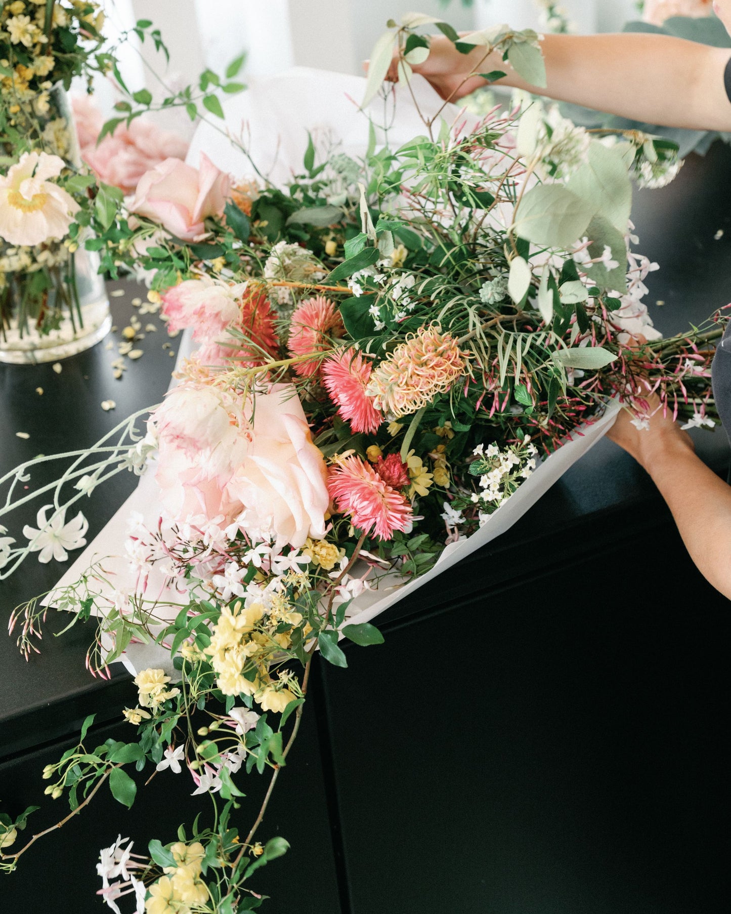 Just Picked Spring Blooms Floral Arrangement - Classic & Full