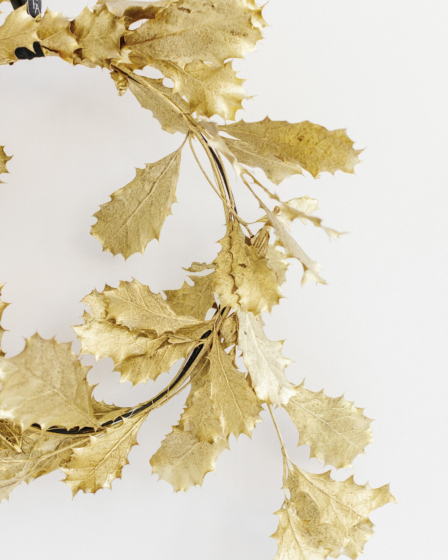 Gold Christmas Wreath