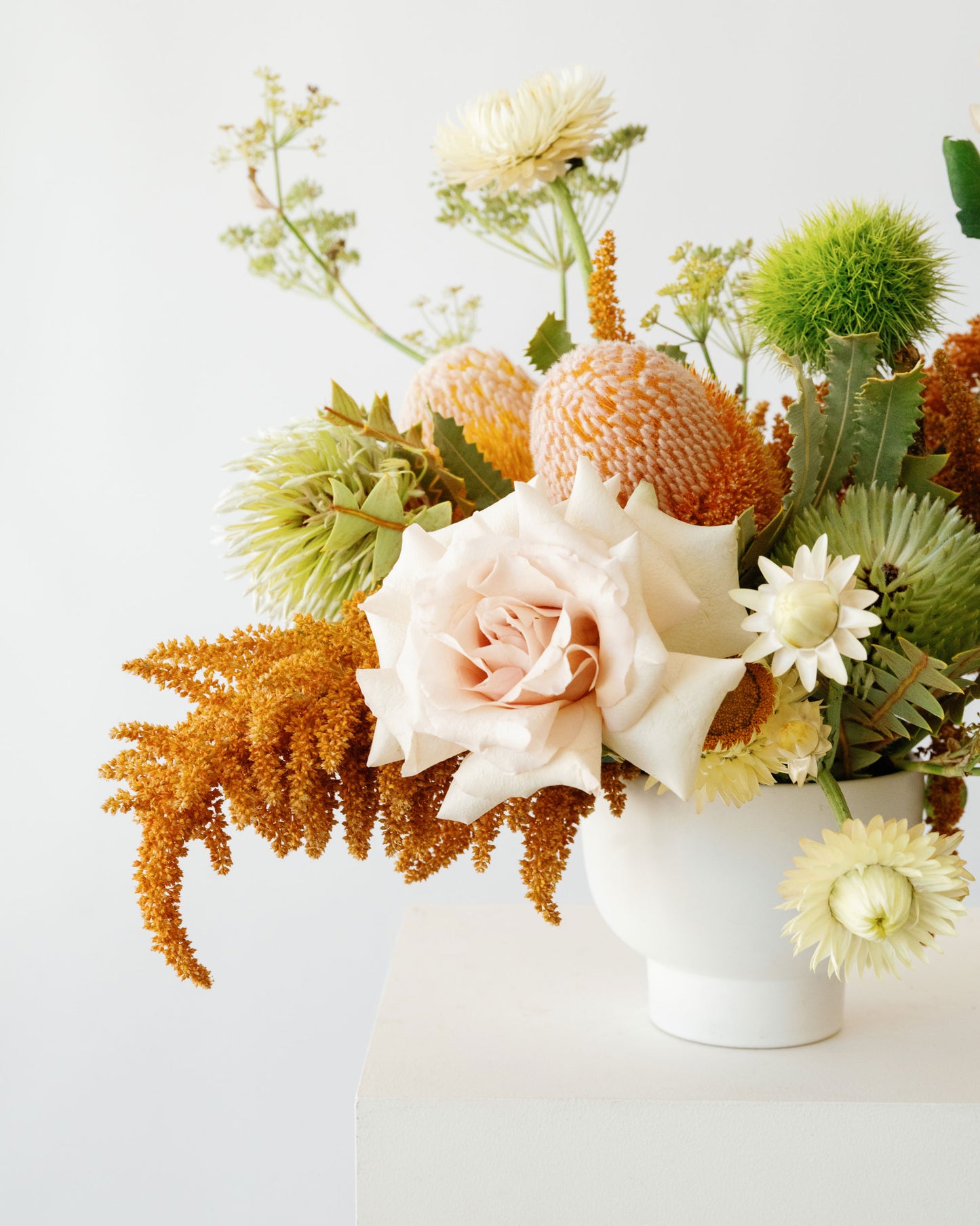 Earthy Small Table Arrangement