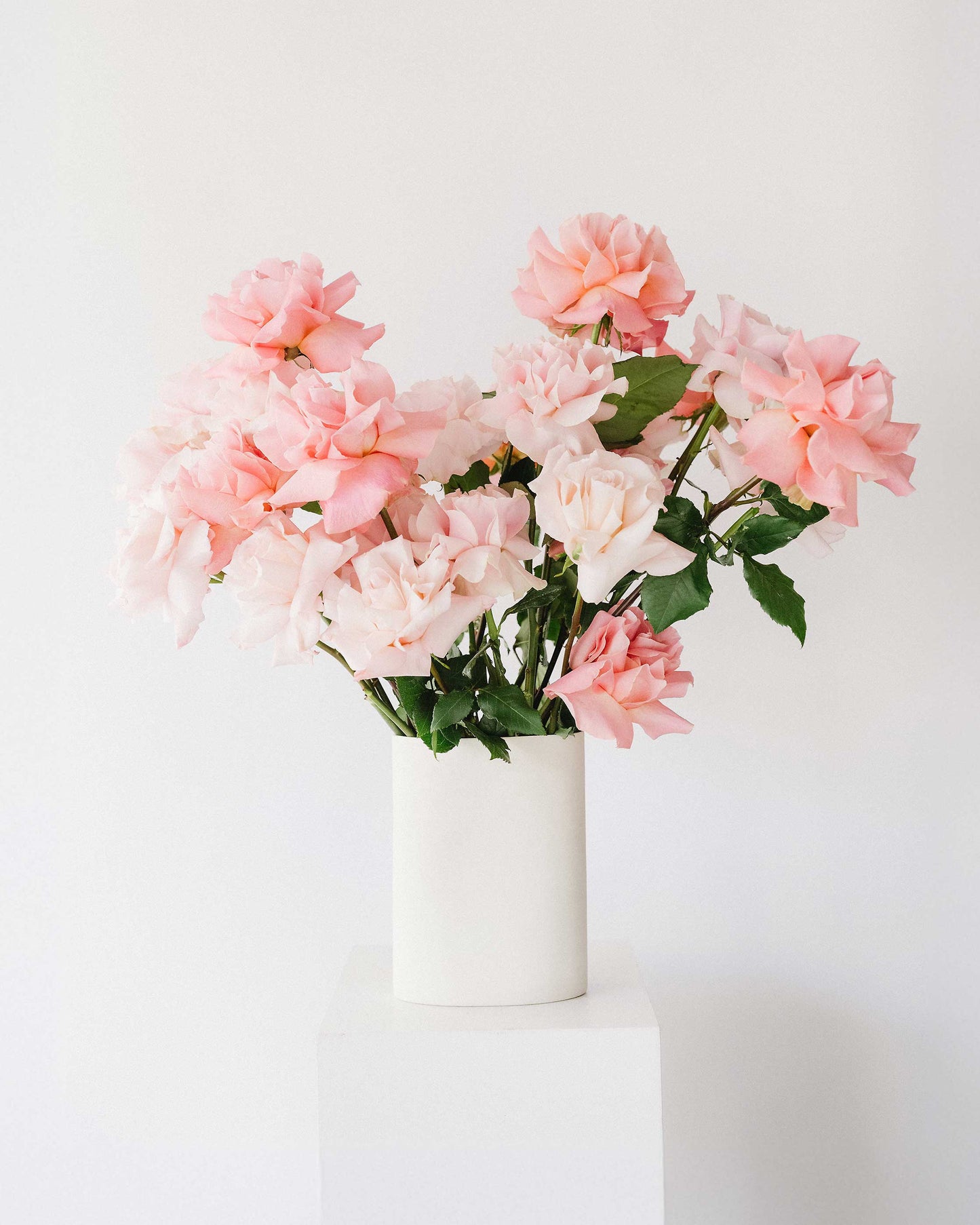 Pink Roses Flower Bunch