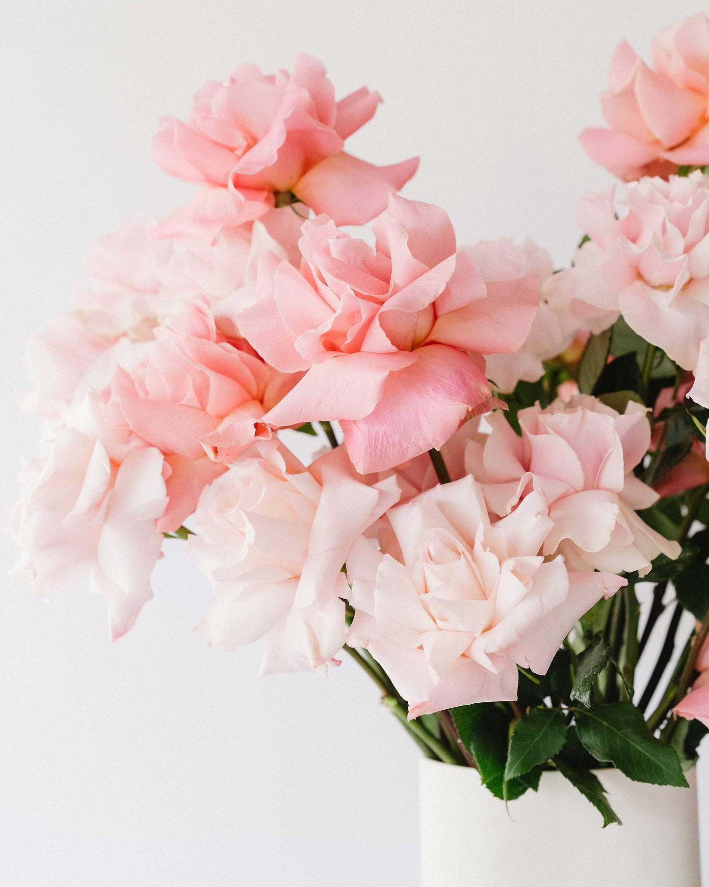 Pink Roses Flower Bunch