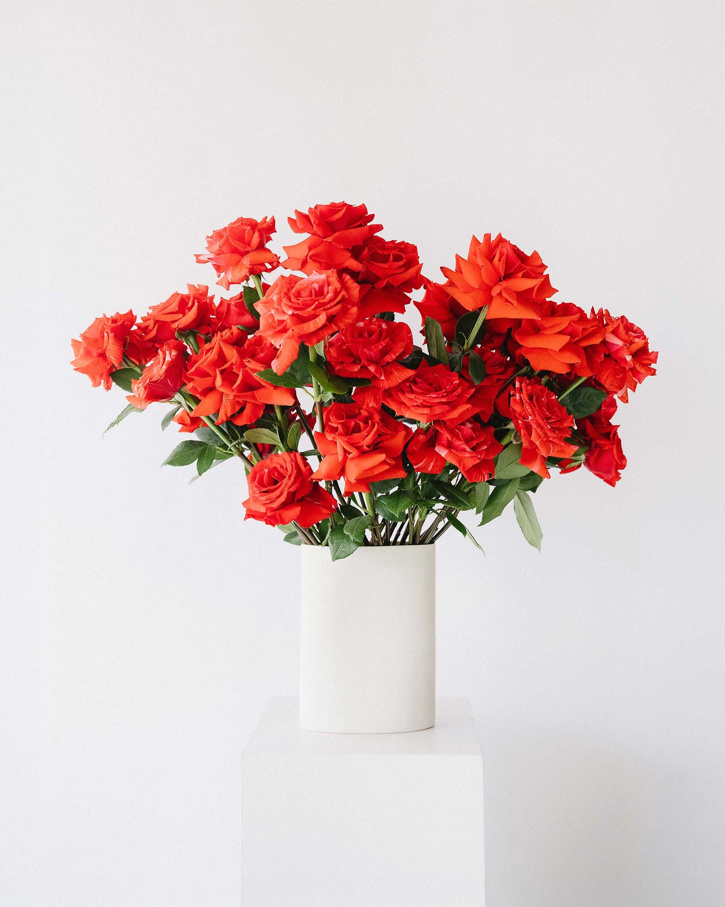 Red Roses Flower Bunch