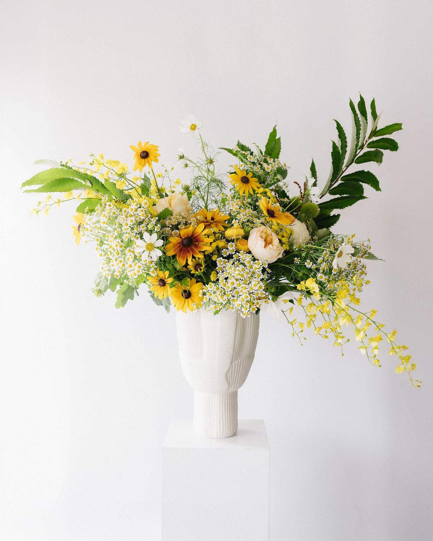 Bright Yellow Grande Floral Arrangement