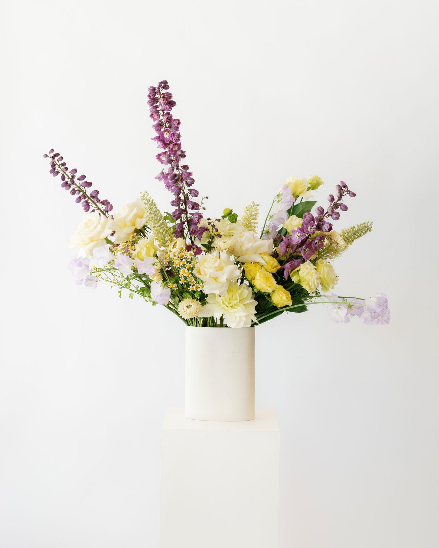 Pretty & Pastel Lilac Hues Floral Arrangement – Classic & Full