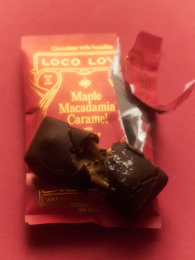 Loco Love Maple Macadamia Caramel Chocolate